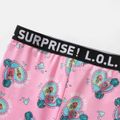 L.O.L. SURPRISE! Kid Girl Letter Allover Print Leggings Pink