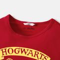 Harry Potter Family Matching Cotton Long-sleeve Graphic Red Pullover Sweatshirts Red