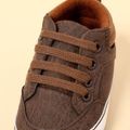 Baby / Toddler Lace UP Front Prewalker Shoes Brown