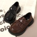 Toddler / Kid Simple Plain Velcro Casual Shoes Brown image 2