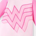 Justice League Baby Boy/Girl Long-sleeve Graphic Jumpsuit Dark Pink image 5