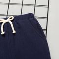 Toddler Boy 100% Cotton Solid Color Elasticized Crepe Pants royalblue