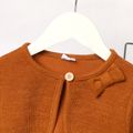 1 unidade Criança Mulher Hipertátil/3D Bonito Blusões e casacos Castanho