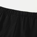 Activewear Kid Boy Quick Dry Elasticized Black Shorts Black image 5