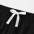 Activewear Kid Boy Quick Dry Elasticized Black Shorts Black image 4