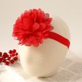 3-pack Bow Floral Decor Headband for Girls Red
