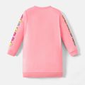 L.O.L. SURPRISE! Kid Girl Character Print Sweatshirt Dress Pink image 5