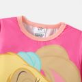 Looney Tunes Kid Boy/Kid Girl Colorblock Striped Long-sleeve Tee Pink