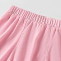 Kid Girl Faux-two Solid Color Elasticized Skirt Leggings Pink image 5