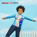 Super Pets Toddler Boy Colorblock Long-sleeve Tee Blue