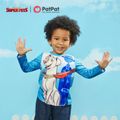 Super Pets Toddler Boy Colorblock Long-sleeve Tee Blue image 1