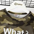 Kid Boy Casual Camouflage Print/Colorblock Pullover Sweatshirt CAMOUFLAGE image 3
