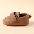 Baby / Toddler Simple Plain Velcro Prewalker Shoes Brown image 3