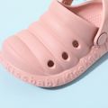 Toddler / Kid Letter Pattern Pink Hollow Out Vent Clogs Pink image 4