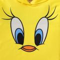 Looney Tunes Kid Girl Tweety Print Hoodie Sweatshirt Yellow image 2