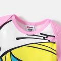 The Smurfs Baby Girl Pink Long-sleeve Graphic Jumpsuit Pink