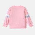Looney Tunes Toddler Girl/Boy Striped Pullover Sweatshirt Pink