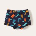 3-Pack Kid Boy Animal Dinosaur Print Boxer Briefs Underwear Multi-color image 3