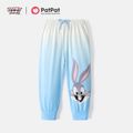 Looney Tunes Toddler Girl Gradient Color Elasticized Pants Blue image 1
