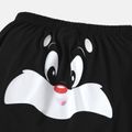 Looney Tunes Baby Boy/Girl Elasticized Waist Characters Face Pants Black image 3