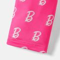 Barbie Kid Girl Unicorn/Letter Print Elasticized Leggings Pink image 4