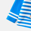 Paw Patrol Toddler Girl/Boy Striped Long Raglan Sleeve Tee Blue image 4