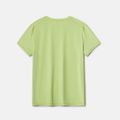 Activewear Anti-UV Men Glow In The Dark Print Short-sleeve Sports Tee lightgreen image 4