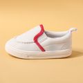 Toddler / Kid Slip-on Mesh Canvas Shoes Red/White image 2