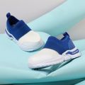Toddler / Kid Two Tone Mesh Breathable Slip-on Sneakers Royal Blue