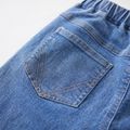 Kid Boy Basic Elasticized Straight Blue Denim Jeans DENIMBLUE image 4