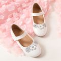 Toddler / Kid Floral Decor Fashion Flats White image 4