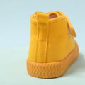 Toddler / Kid Solid Velcro Closure Canvas Shoes Yellow