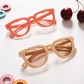 Toddler / Kid Fashion Heart Frame Decorative Glasses Beige image 3