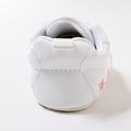 Baby / Toddler Valentine Pretty Stars Embroidery Solid Prewalker Shoes (Various colors) Pink image 4
