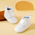Baby / Toddler Boy Solid Breathable Casual Sporty Prewalker Shoes White