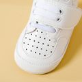 طفل / طفل صبي الصلبة عارضة تنفس الأحذية الرياضية أطفال prewalker أبيض image 5