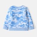 Justice League Toddler Girl/Boy Camouflage Print Pullover Sweatshirt Blue image 3
