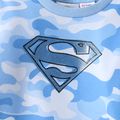 Justice League Toddler Girl/Boy Camouflage Print Pullover Sweatshirt Blue- image 2
