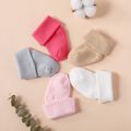 5-pairs Baby Simple Plain Cuff Socks Multi-color image 1