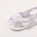 Baby / Toddler Girl Pretty Solid Bowknot Sandals White image 4