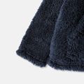 Justice League Toddler Girl/Boy Logo Embroidered Fleece Pocket Design Hoodie Sweatshirt Deep Blue image 4