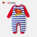 Superman Baby Boy/Girl Long-sleeve Graphic Jumpsuit Colorful