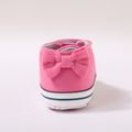 Baby / Toddler Bowknot Back Decor Velcro Pink Prewalker Shoes Pink image 4