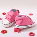 Baby / Toddler Bowknot Back Decor Velcro Pink Prewalker Shoes Pink image 1