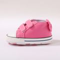Baby / Toddler Bowknot Back Decor Velcro Pink Prewalker Shoes Pink image 3