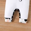 Halloween Baby Boy/Girl 95% Cotton Graphic Print Long-sleeve Jumpsuit White