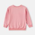 L.O.L. SURPRISE! Kid Girl 100% Cotton Character Print Pink Pullover Sweatshirt Hot Pink image 3