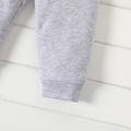 Baby Boy Rainbow Design Solid Sweatpants flowergrey image 5