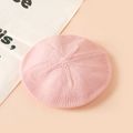 Baby / Toddler Solid Knitted Beret Pink image 5