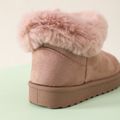 Toddler / Kid Fashion Fluffy Trim Pink Snow Boots Pink image 5